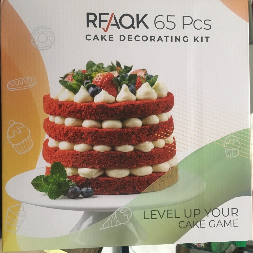 brand new RFAQK 65 piece Cake Decorating Kit Baking Pastry Tools - Picture 5 of 5